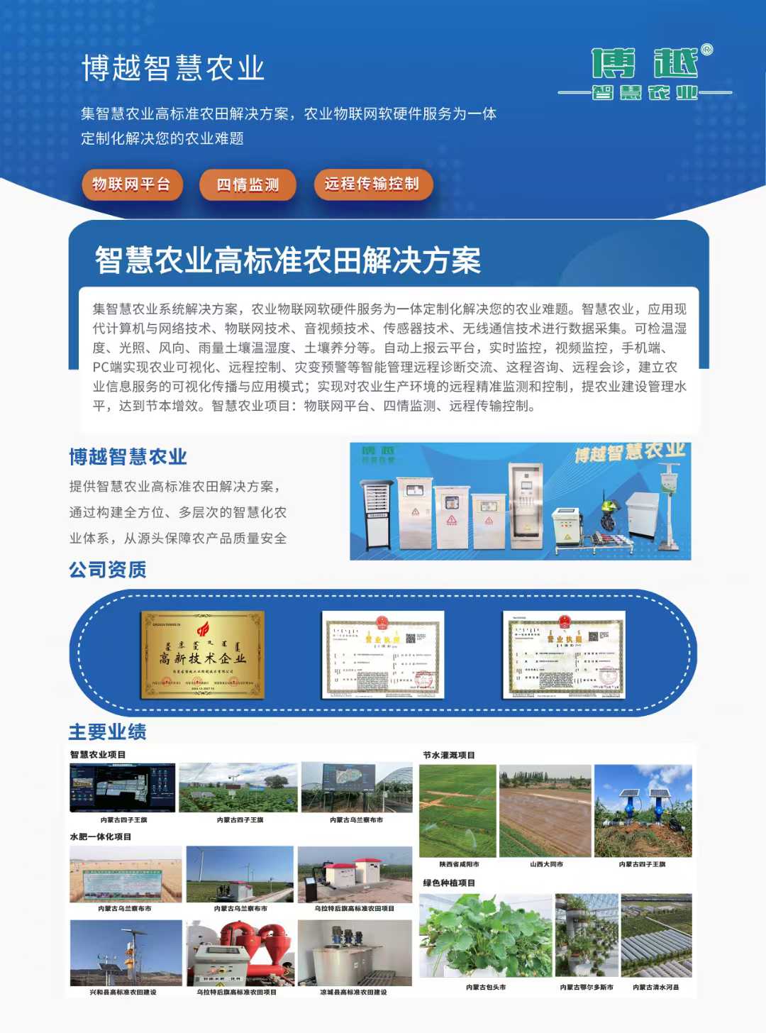 智慧农业高标准农田解决方案